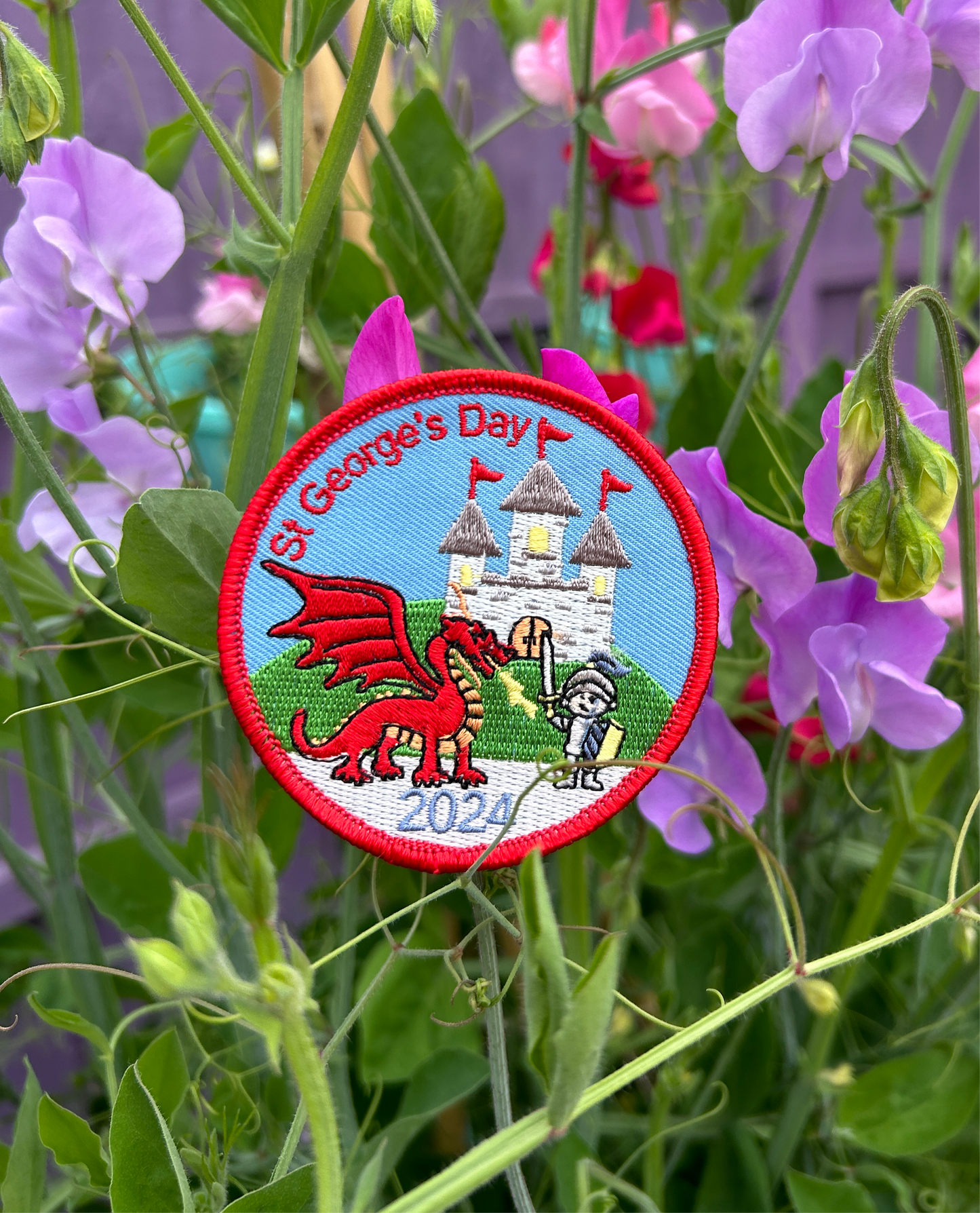 St Georges Day Badge