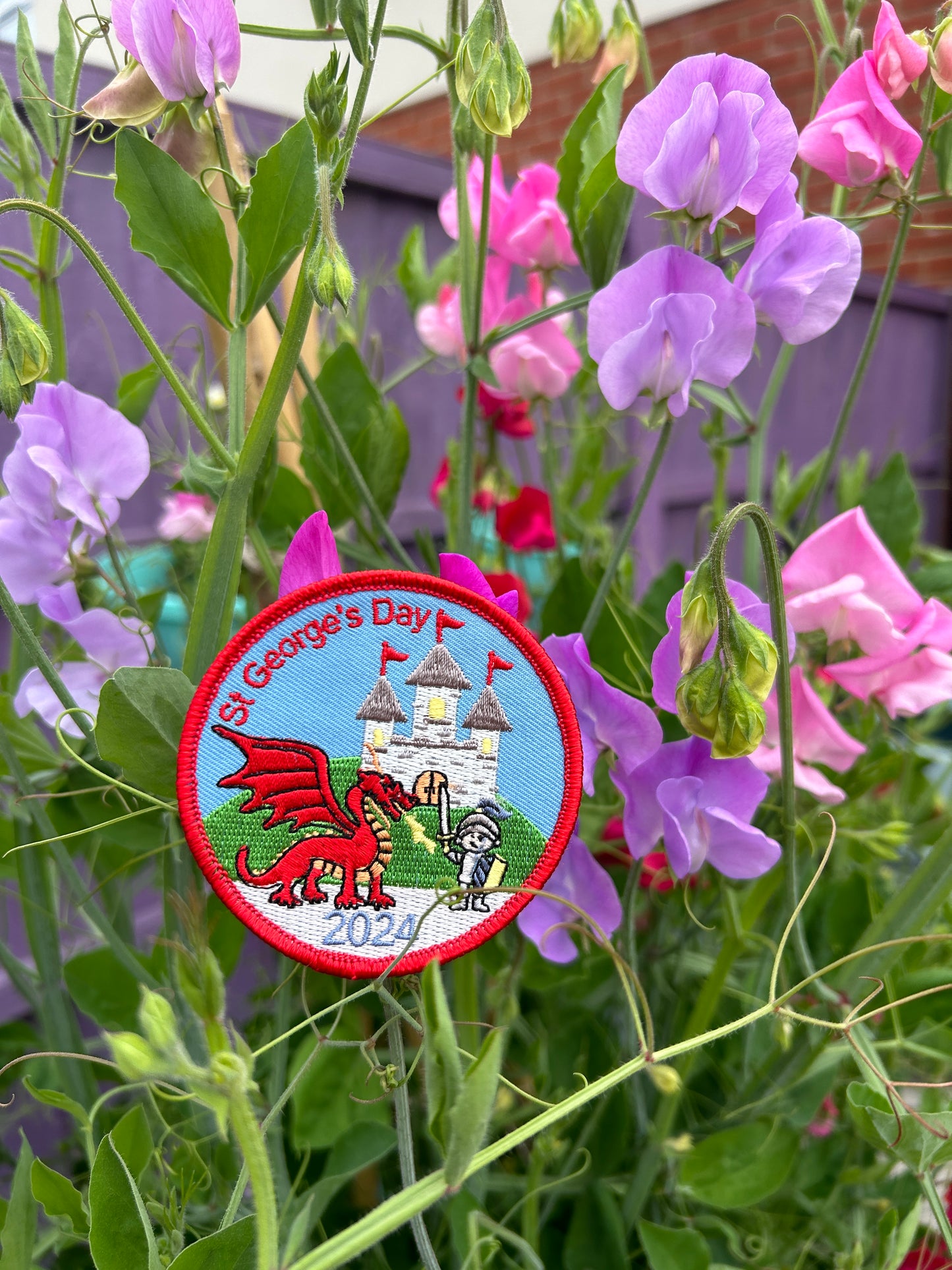 St Georges Day Badge