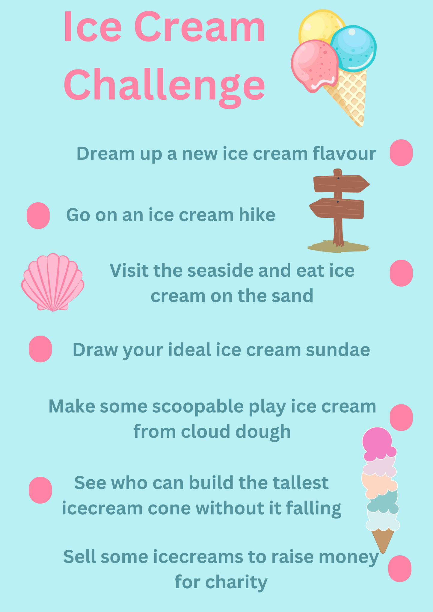 Ice Cream challenge Badge