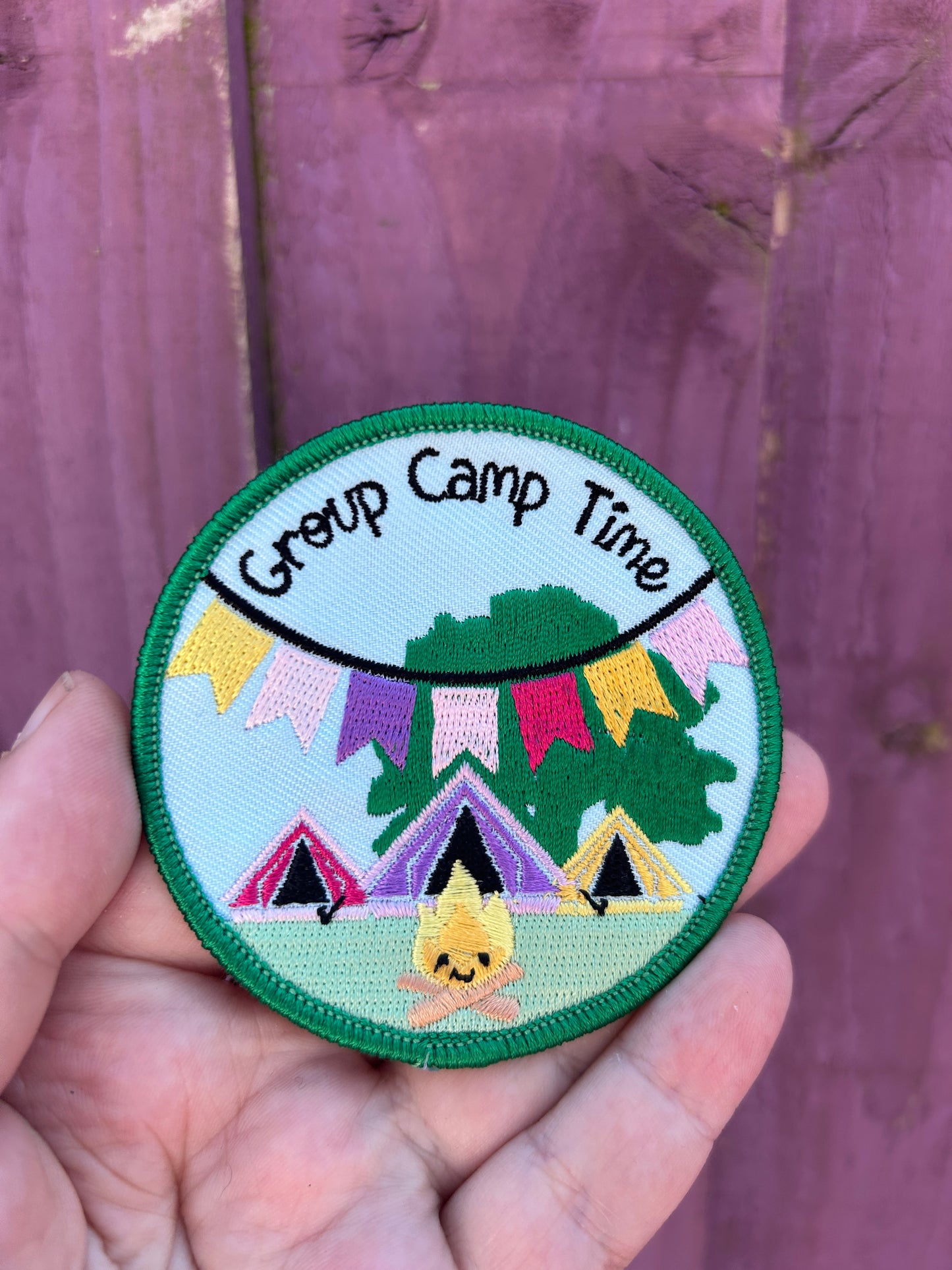 Group Camp Badge,