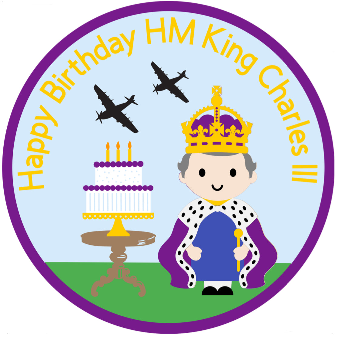 Kings Birthday Badge