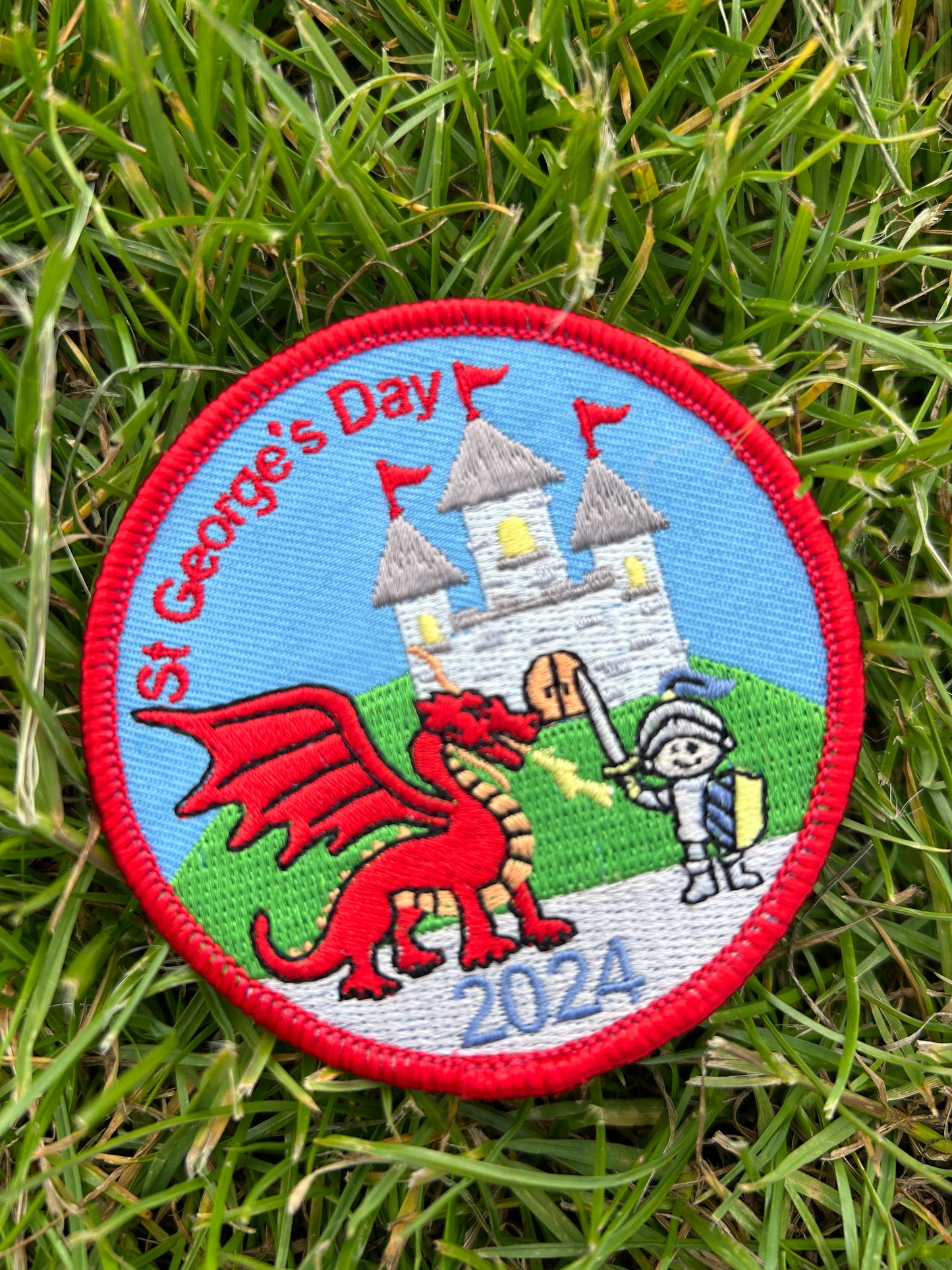 St Georges Day Badge