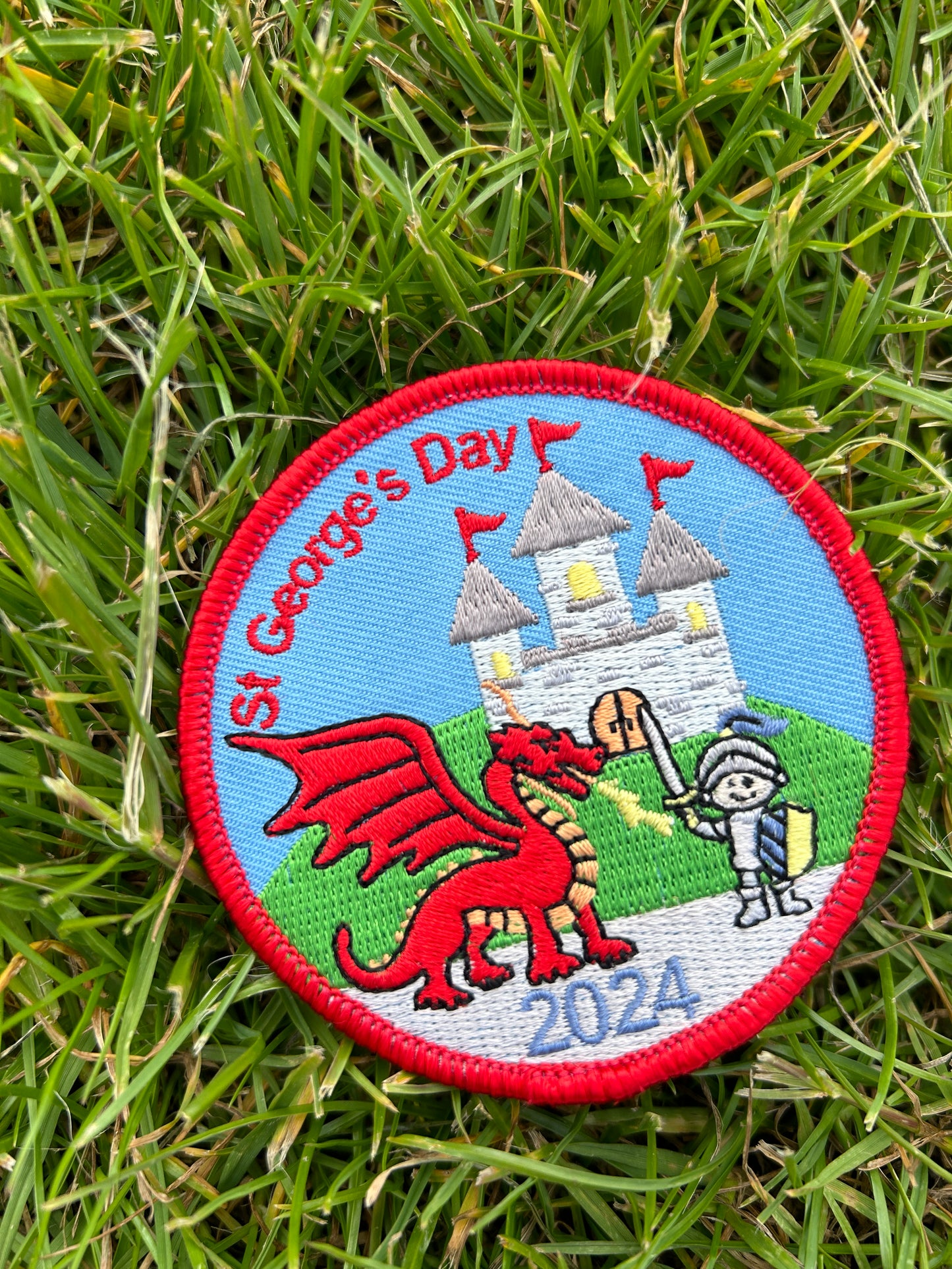 St Georges Day Badge